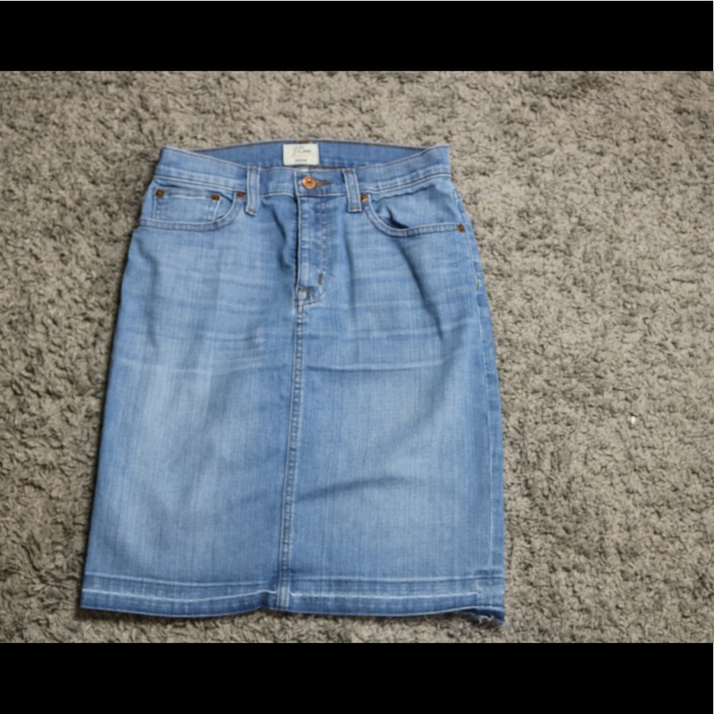 J.Crew Denim Skirt